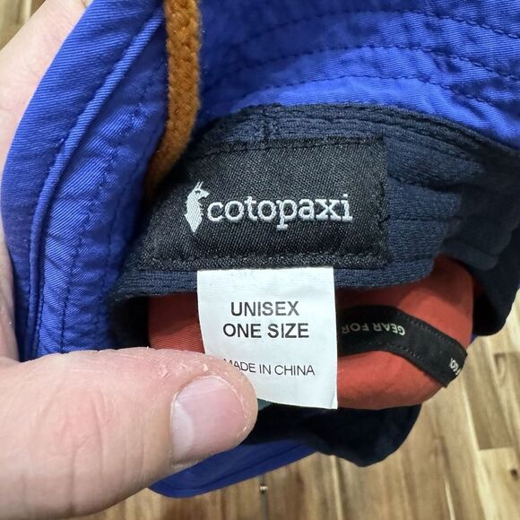 Cotopaxi Tech Bucket Hat Adult One Size Colorblock Adjustable Cord Lightweight - Picture 4 of 4